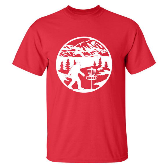 Disc Golf T Shirt SASQUATCH MOUNTAINS Discgolfer Discgolfing Shirt - Picture 16 of 16